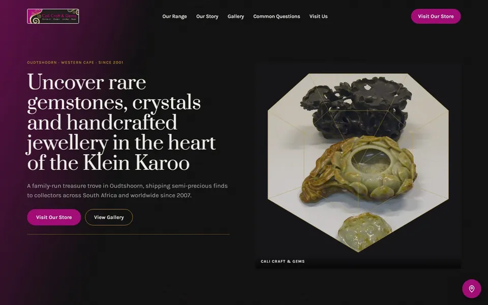 Website Revamp — Boutique retail template